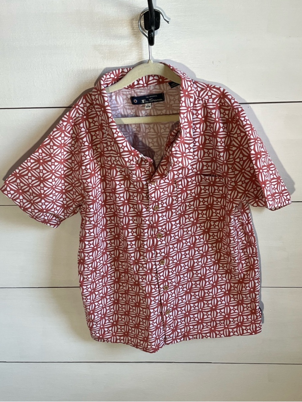 Ben Sherman Orange Short Sleeve Shirt